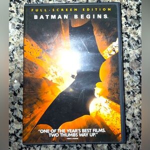 Movie DVD Batman Begins